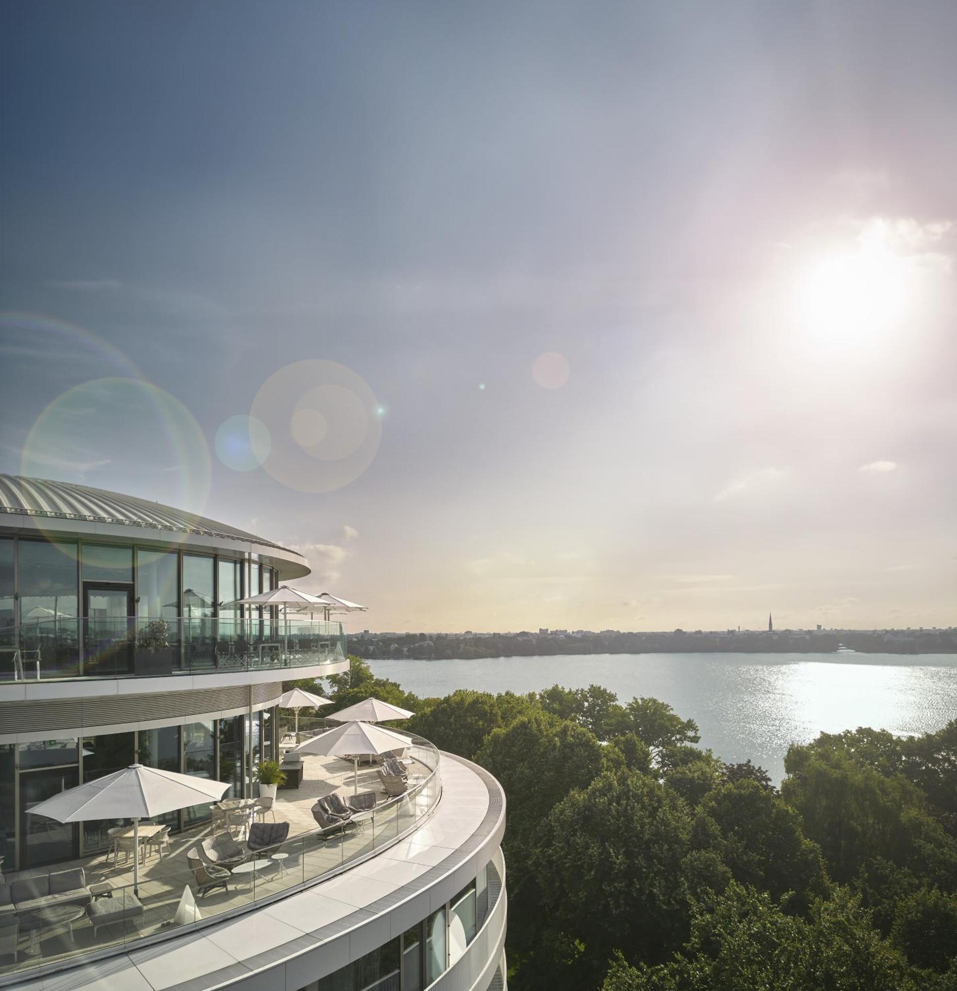 더 퐁트네 함브루크 외부 사진 View of the River Thames from the penthouse